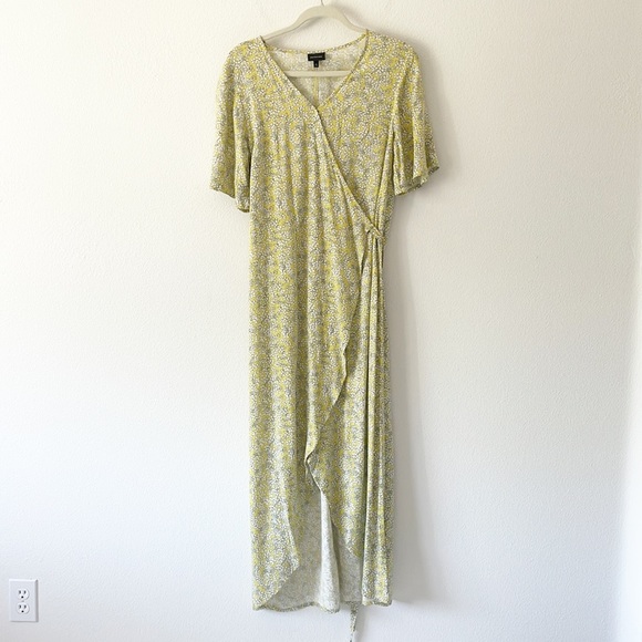 Who What Wear Wrap Floral Maxi Dress - Picture 6 of 14